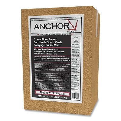 Wax Base Green Floor Sweep 100LB MPN:103-FLOORSWEEP-WAX100