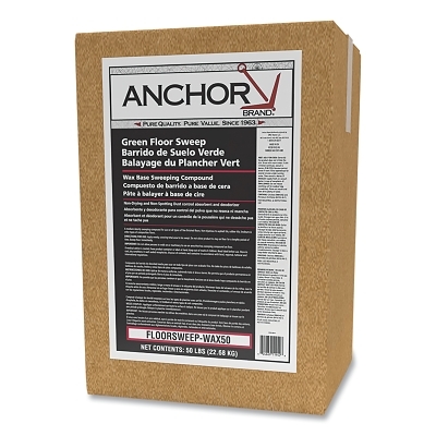 Wax Base Green Floor Sweep 50LB MPN:103-FLOORSWEEP-WAX50