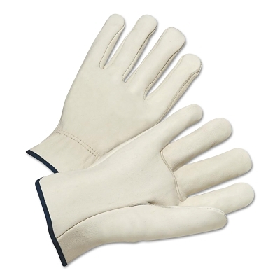 Anchor 6120S Leather Drivers Gloves Elastic Bk MPN:101-4000S