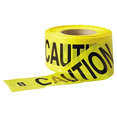 Yellow Economy Caution Tape 3 In 1000 Ft MPN:101-Y10003