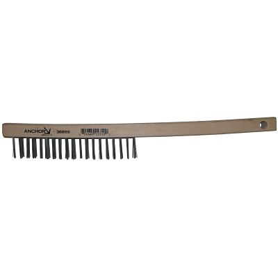 Anchor Stainless Steel Curved Handle Brush MPN:102-388SS