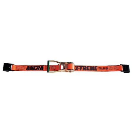 Tie-Down Strap, Ratchet, 27ft x 2In, 3333lb MPN:45982-90-27-GRA