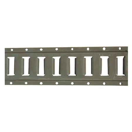 Horizontal E-Track, Painted Gray Finish MPN:48117256000-GRA