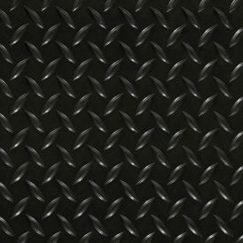 M+A Matting Diamond Plate Switchboard Mat 1/4