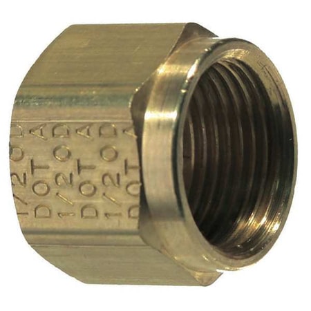 Nut, Brass, Compression, 5/32 in MPN:1461X532