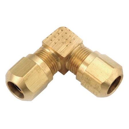 Elbow, Brass, Comp. 1/4 in, Comp. 3/8 in MPN:1465X4