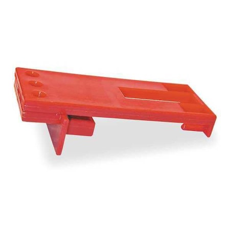 Connector Lockout, Red, 1/4In Shackle Dia. MPN:SB175-LOCKOUTG