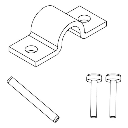 Cable Clamp, Steel MPN:115G1