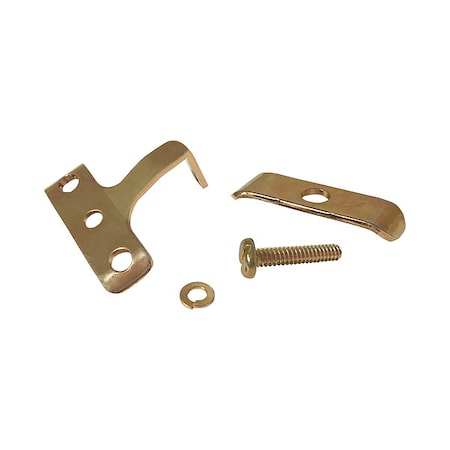 Cable Clamp, Steel, Silver, 1-1/4 in L MPN:990G2