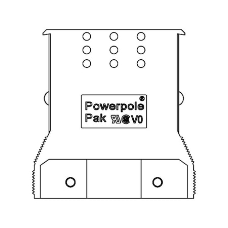 Housing, PP15 to PP45 For, Black MPN:1461G3