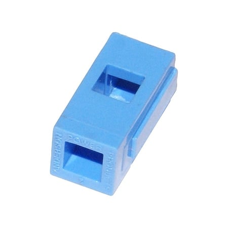 Mounting Wing, Polycarbonate, Blue MPN:1399G8