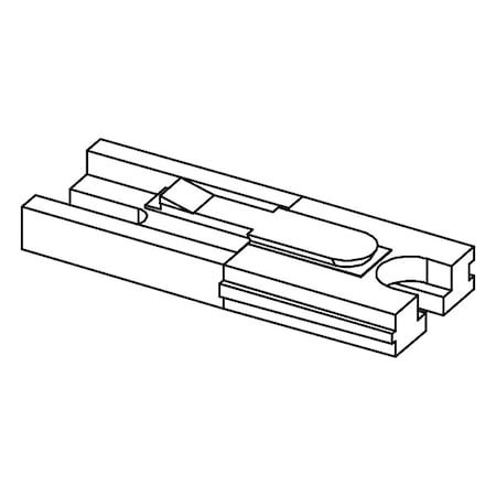 Surface Mount, For PP75, Blue MPN:75LOKSMTBLU-BK