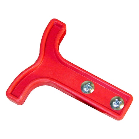 T-Handle, For SB 120, Plastic, Red MPN:SB120-HDL-RED