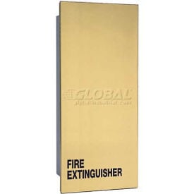 Potter Roemer Dana SS Fire Extinguisher Cabinet Solid Door Fully Recessed 7260-F