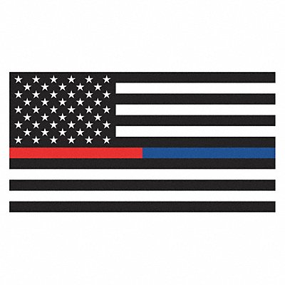 US Thin Red and Blue Line Flag 3ft x 5ft MPN:3968