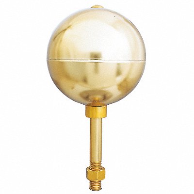Ball Ornament Aluminum Gold MPN:800049