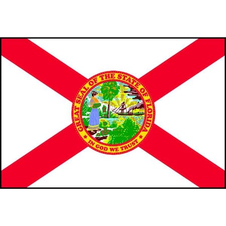 Florida State Flag, 3x5 Ft MPN:140960