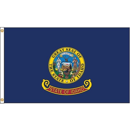 Idaho Flag, 5x8 Ft, Nylon MPN:141380
