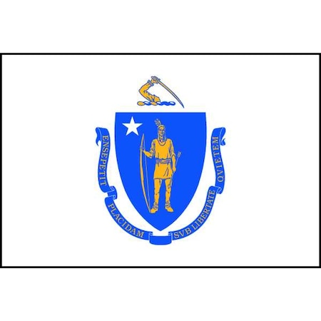 Massachusetts State Flag, 3x5 Ft MPN:142460
