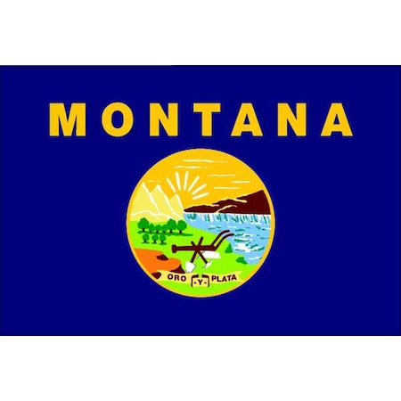 Montana State Flag, 3x5 Ft MPN:143160