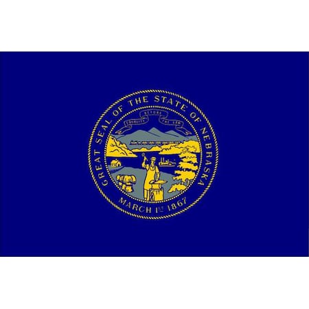 Nebraska State Flag, 3x5 Ft MPN:143260