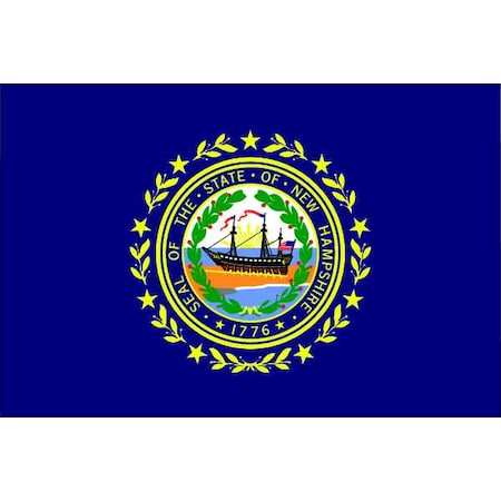 New Hampshire State Flag, 3x5 Ft MPN:143460