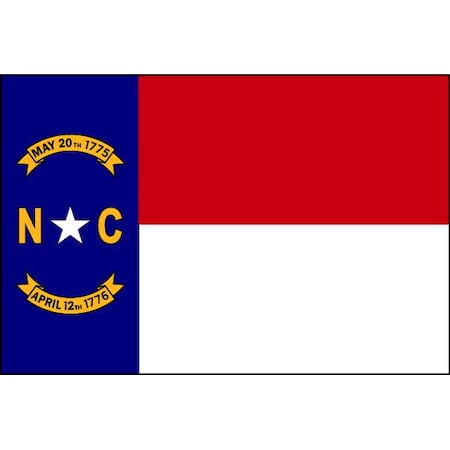North Carolina State Flag, 3x5 Ft MPN:143960