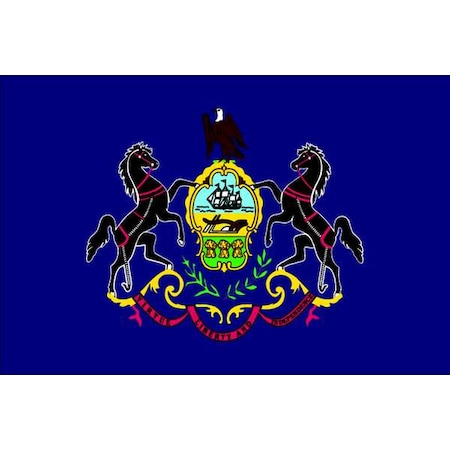 Pennsylvania State Flag, 3x5 Ft MPN:144660