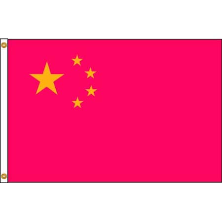 China Flag, 4x6 Ft, Nylon MPN:191654