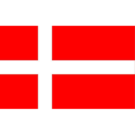 Denmark Flag, 4x6 Ft, Nylon MPN:192191
