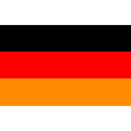 Germany Flag, 5x8 Ft, Nylon MPN:192904