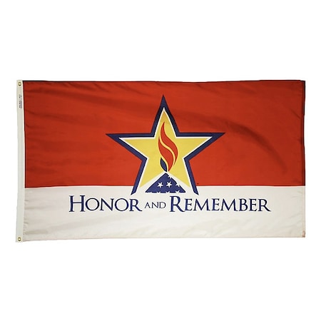 Honor and Remember Flag, 2ft.x3ft MPN:1958