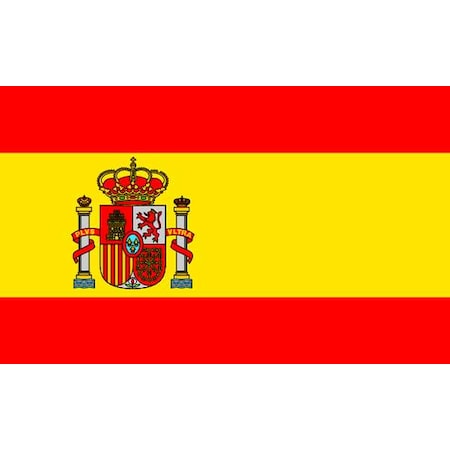 Spain Flag, 3x5 Ft, Nylon MPN:197819