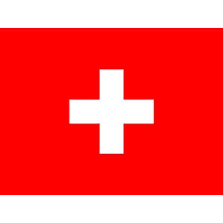 Switzerland Flag, 3x5 Ft, Nylon MPN:198159