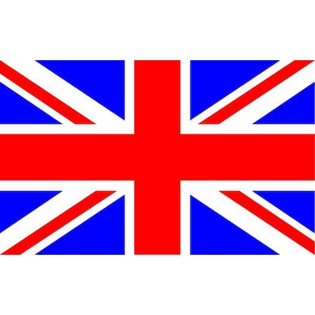 United Kingdom Flag, 5x8 Ft, Nylon MPN:198899