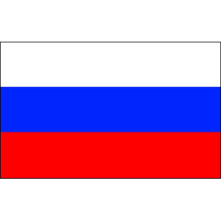 Russia Flag, 3x5 Ft, Nylon MPN:199003