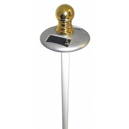 Solar Light, 20 to 25 ft. Alum Flag Poles MPN:2472