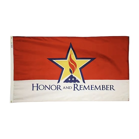 Honor and Remember Flag, 4ft.x6ft. MPN:3014