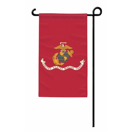 Flag, USMC Seal, Garden, 12