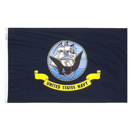 Flag, US Navy, Big N, 3 ft. x 5 ft. MPN:3956