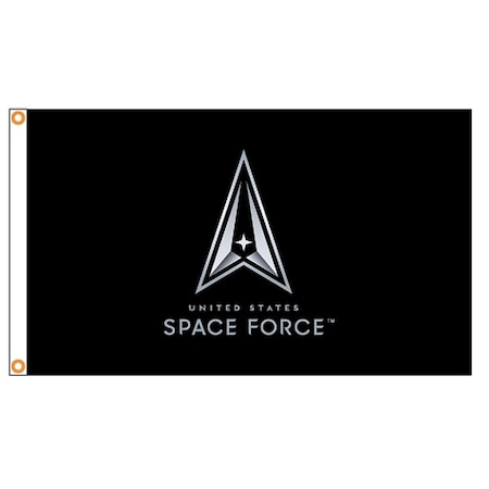 US Space Force Flag, 3 ft. H, 5 ft. W MPN:4387