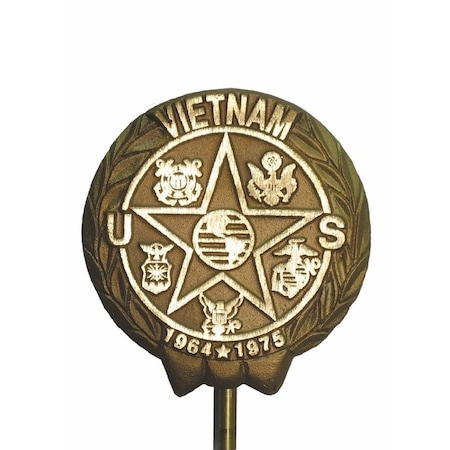Grave Marker, Vietnam War Vet, Cast Bronze MPN:601712