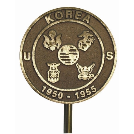 Grave Marker, Korean War Vet, Cast Bronze MPN:601713