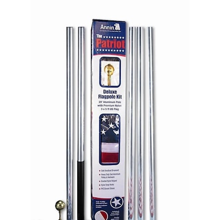 The Patriot Set, 20ft. Pole w/U.S. Flag MPN:742360