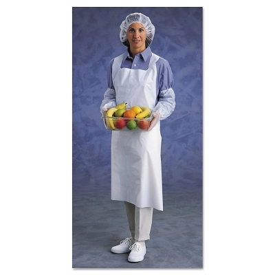 Ans Cloth 54-290 Apron 28X45 1.75ML Wht Pe MPN:972155