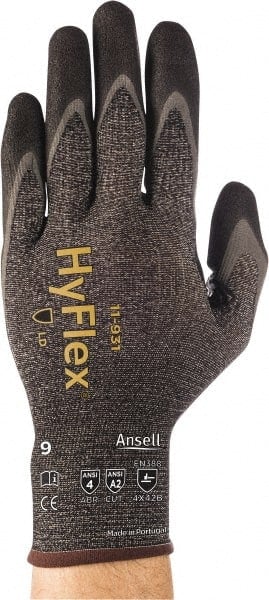 Cut-Resistant Gloves: Size 2X-Large, ANSI Cut A2, Foam Nitrile, Series 11-931 MPN:11-931-11