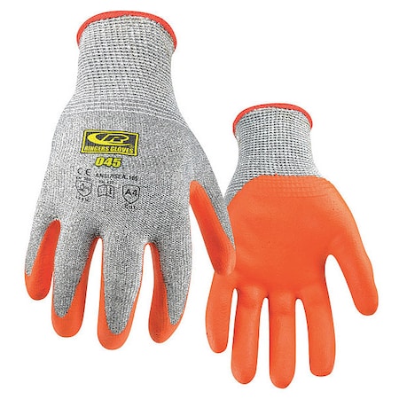 Coated Gloves, Cut Level A3, Nitrile, Smooth, XS 1 PR MPN:043HD