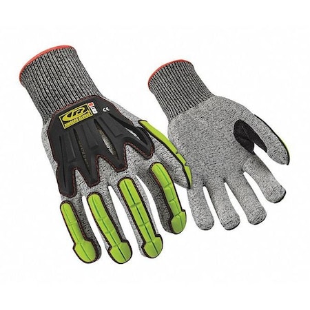 Cut Resistant Impact Gloves, Cut Level 5, Uncoated, None, S 1 PR MPN:060-08