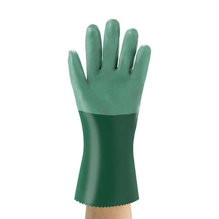 AlphaTec® 08-352 Chemical Resistant Gloves, Neoprene, 12 in L, 55 mil, Green, 8, 1 PR MPN:08-352