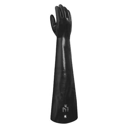 AlphaTec® 09-430 Chemical Resistant Gloves, Neoprene, 31 in L, 80 mil, Black, 10, 1 PR MPN:09-430